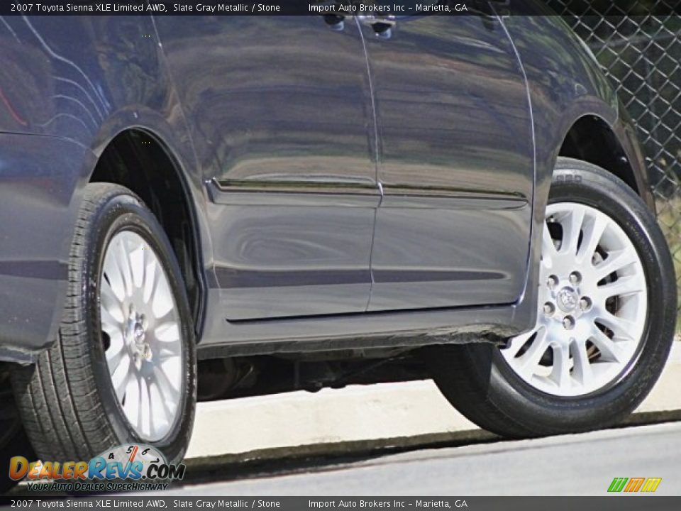 2007 Toyota Sienna XLE Limited AWD Slate Gray Metallic / Stone Photo #31