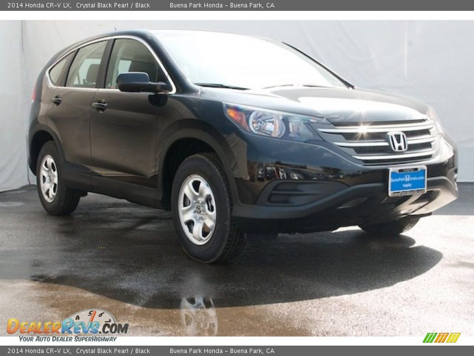 2014 Honda CR-V LX Crystal Black Pearl / Black Photo #1