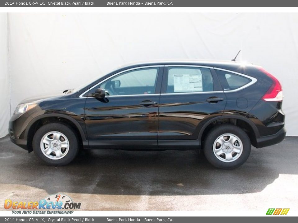 2014 Honda CR-V LX Crystal Black Pearl / Black Photo #4