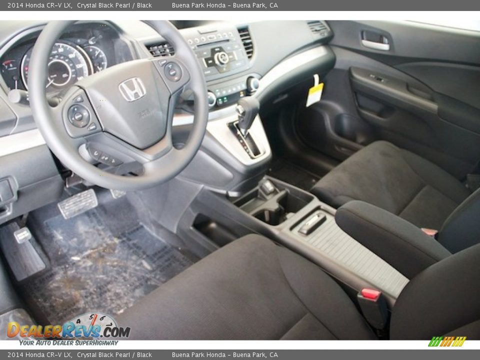 2014 Honda CR-V LX Crystal Black Pearl / Black Photo #10