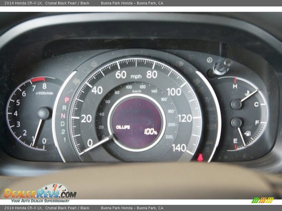 2014 Honda CR-V LX Crystal Black Pearl / Black Photo #18