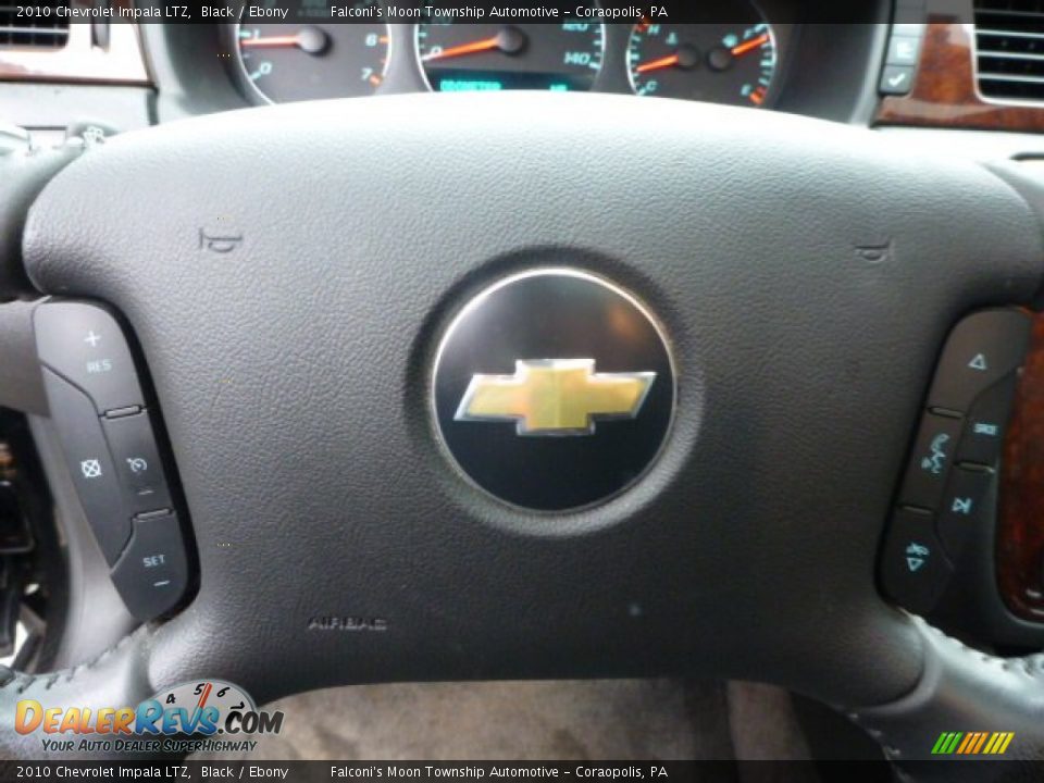 2010 Chevrolet Impala LTZ Black / Ebony Photo #21