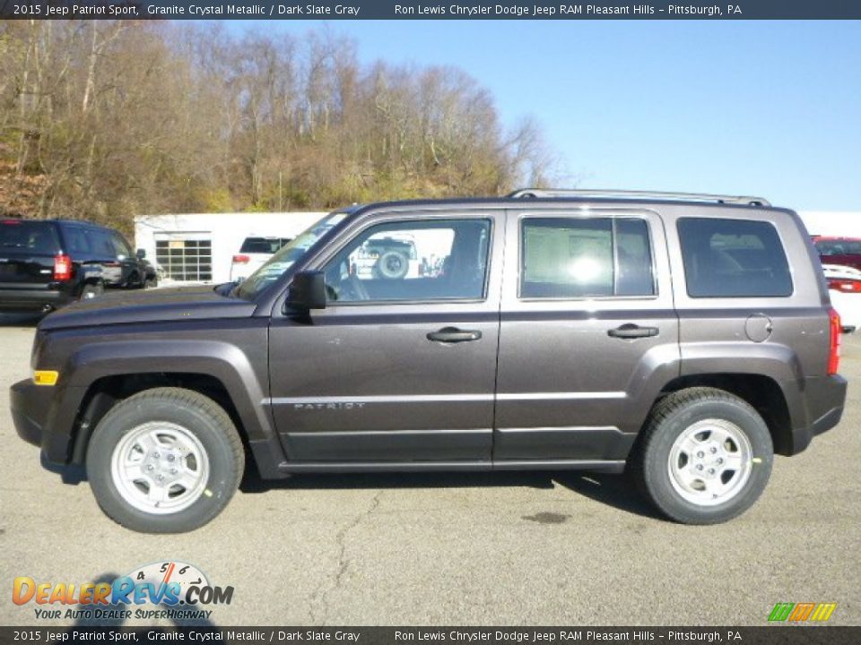 Granite Crystal Metallic 2015 Jeep Patriot Sport Photo #2