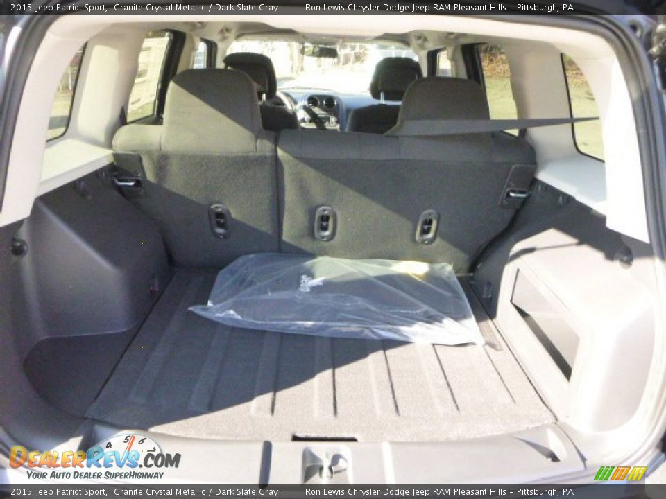 2015 Jeep Patriot Sport Granite Crystal Metallic / Dark Slate Gray Photo #5