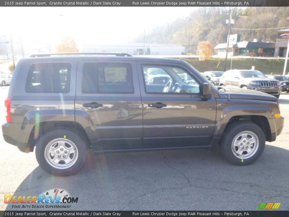 2015 Jeep Patriot Sport Granite Crystal Metallic / Dark Slate Gray Photo #7