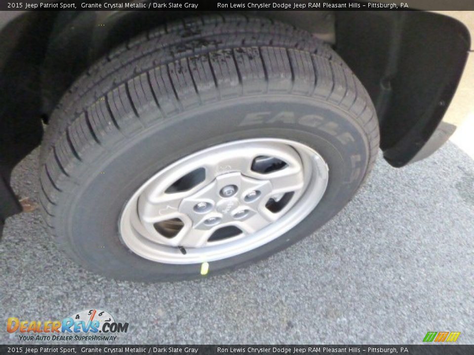 2015 Jeep Patriot Sport Granite Crystal Metallic / Dark Slate Gray Photo #10
