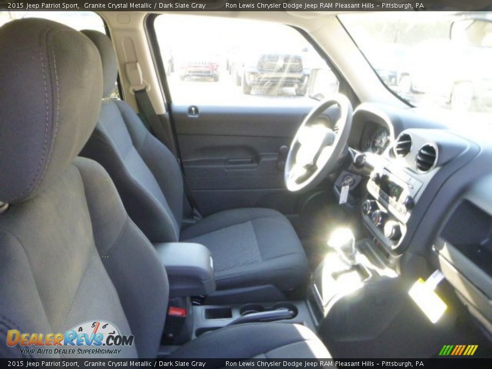 2015 Jeep Patriot Sport Granite Crystal Metallic / Dark Slate Gray Photo #11