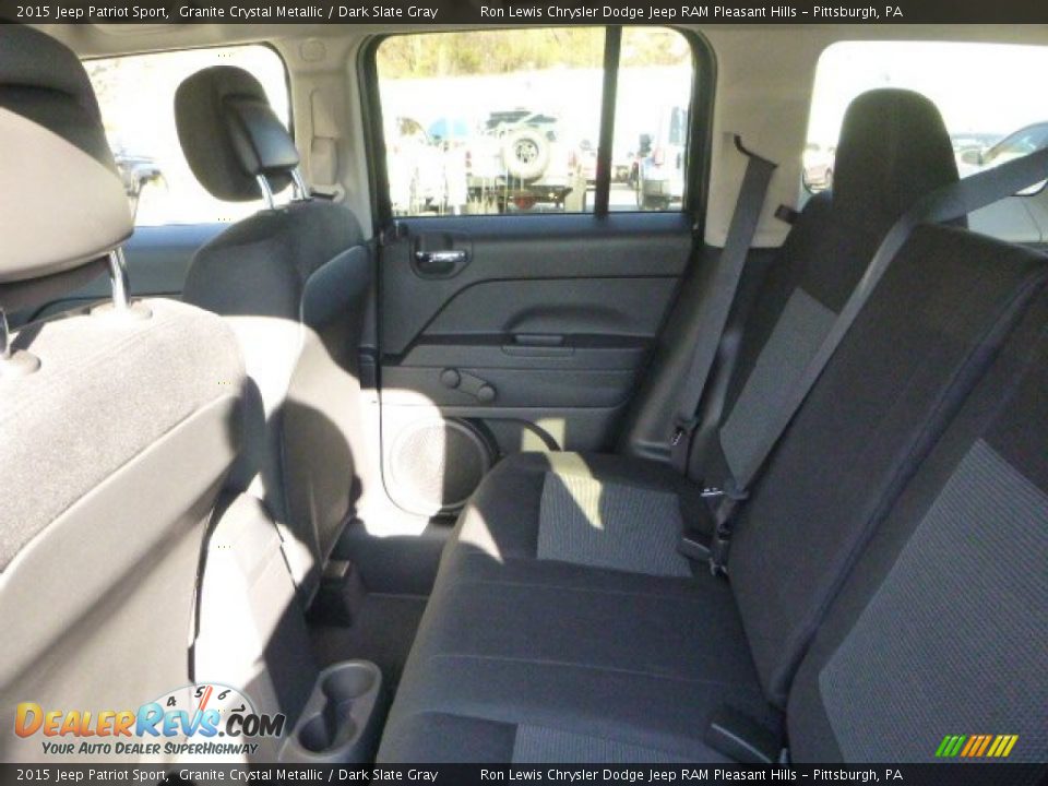 2015 Jeep Patriot Sport Granite Crystal Metallic / Dark Slate Gray Photo #14