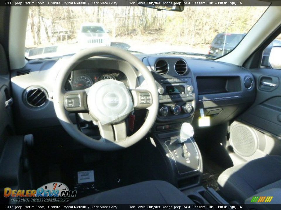 2015 Jeep Patriot Sport Granite Crystal Metallic / Dark Slate Gray Photo #15