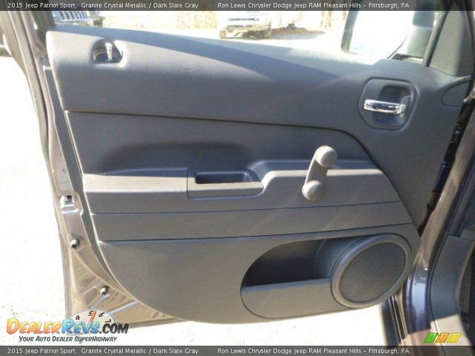 2015 Jeep Patriot Sport Granite Crystal Metallic / Dark Slate Gray Photo #16