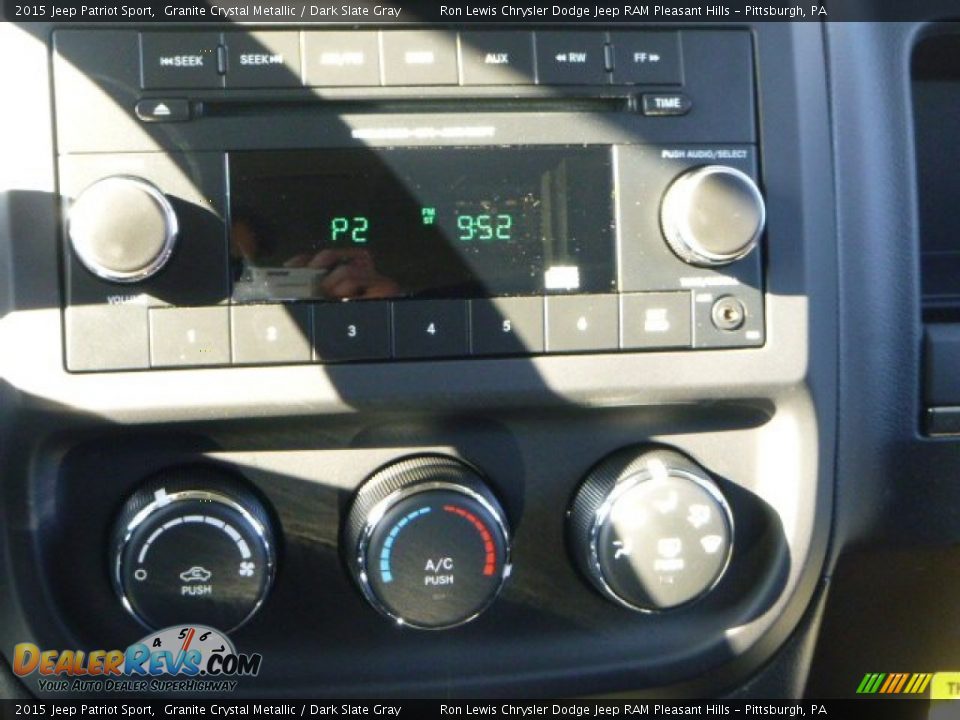 2015 Jeep Patriot Sport Granite Crystal Metallic / Dark Slate Gray Photo #19