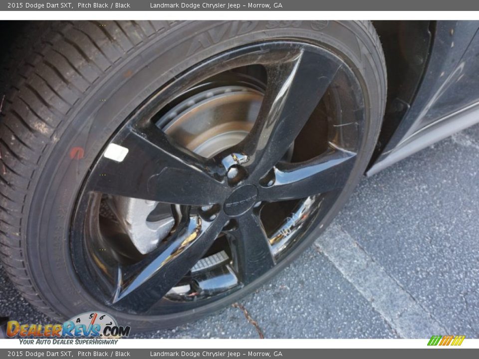 2015 Dodge Dart SXT Pitch Black / Black Photo #5