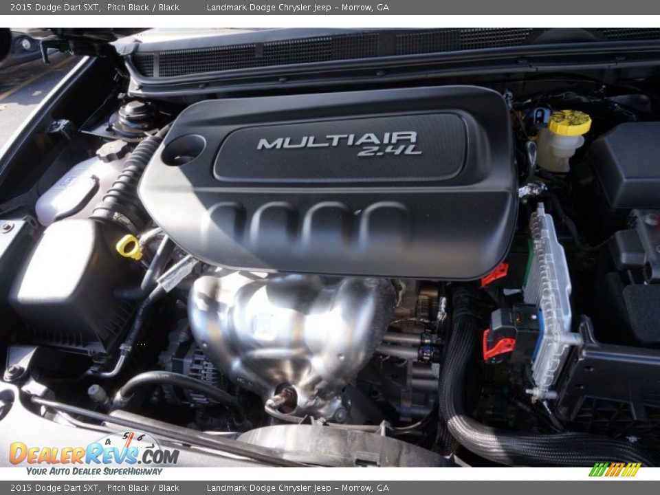2015 Dodge Dart SXT Pitch Black / Black Photo #8