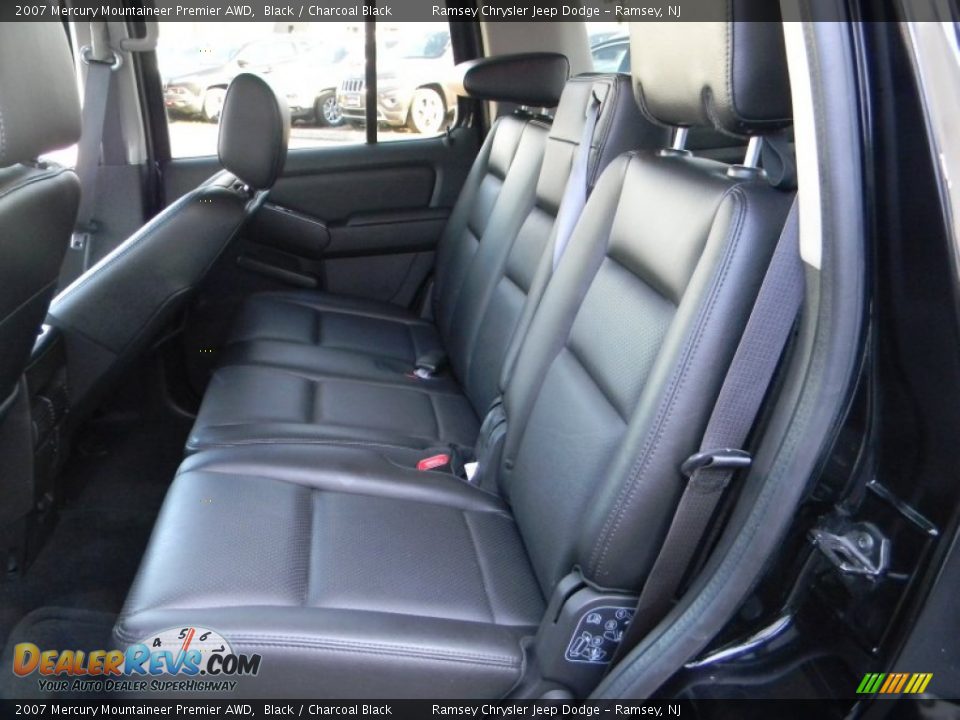 2007 Mercury Mountaineer Premier AWD Black / Charcoal Black Photo #11