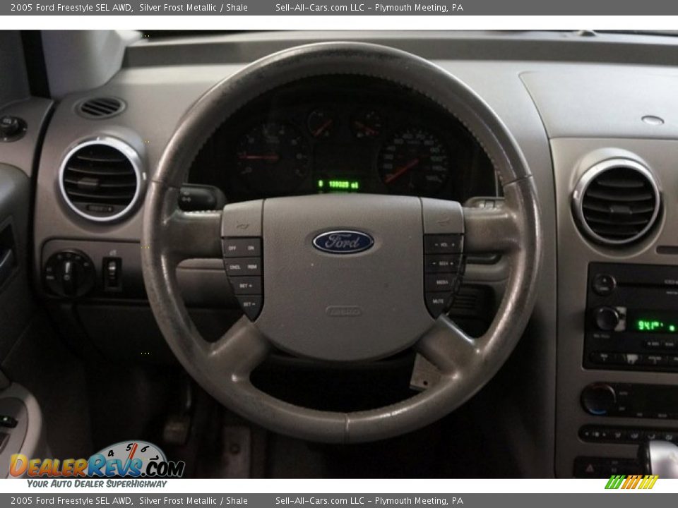 2005 Ford Freestyle SEL AWD Silver Frost Metallic / Shale Photo #22