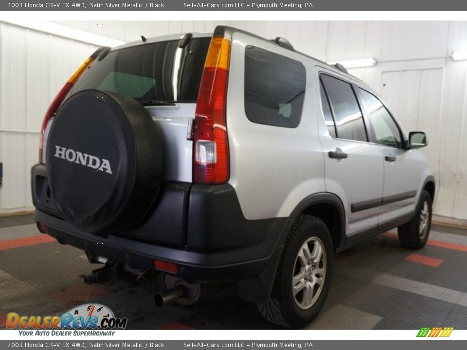 2003 Honda CR-V EX 4WD Satin Silver Metallic / Black Photo #8
