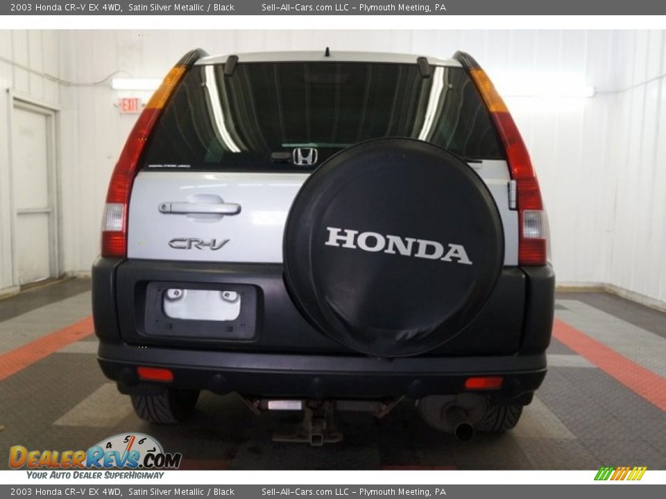 2003 Honda CR-V EX 4WD Satin Silver Metallic / Black Photo #9