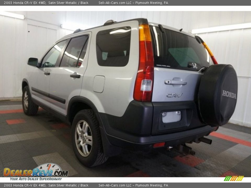 2003 Honda CR-V EX 4WD Satin Silver Metallic / Black Photo #10