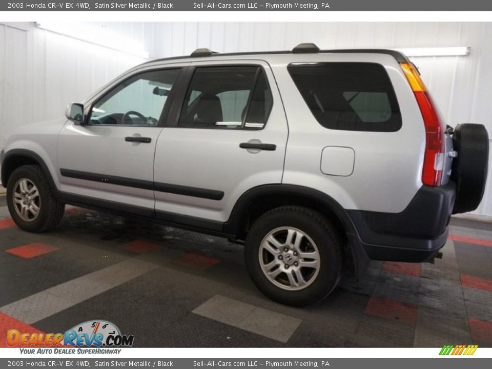 2003 Honda CR-V EX 4WD Satin Silver Metallic / Black Photo #11