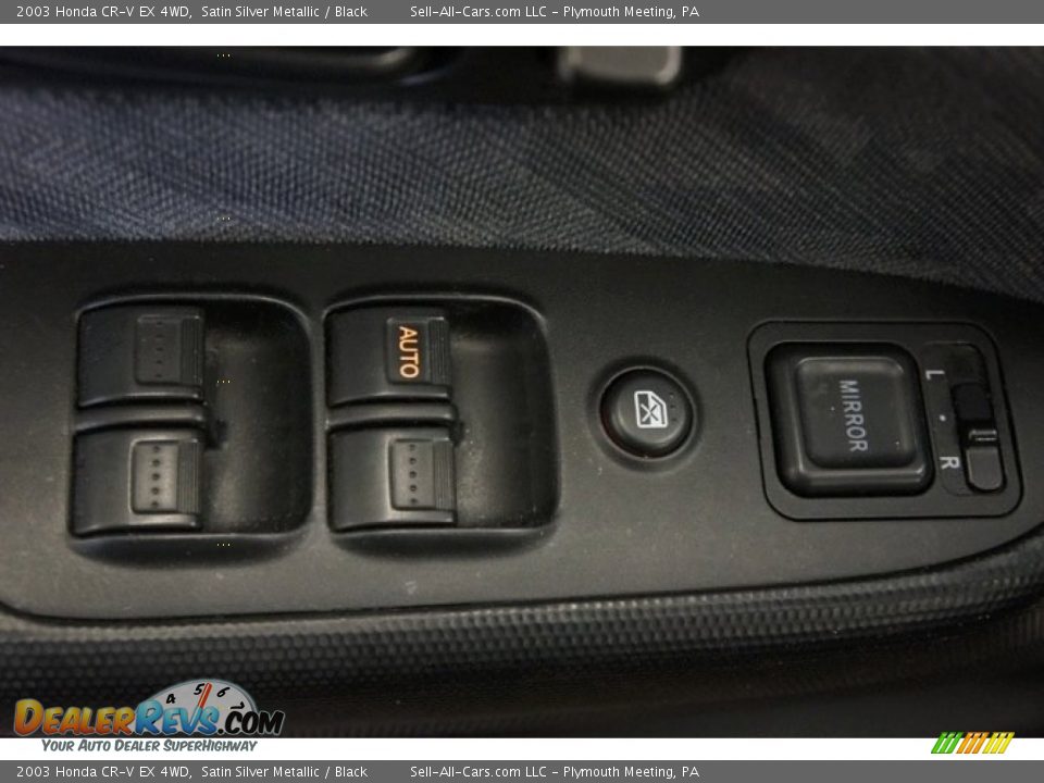2003 Honda CR-V EX 4WD Satin Silver Metallic / Black Photo #13