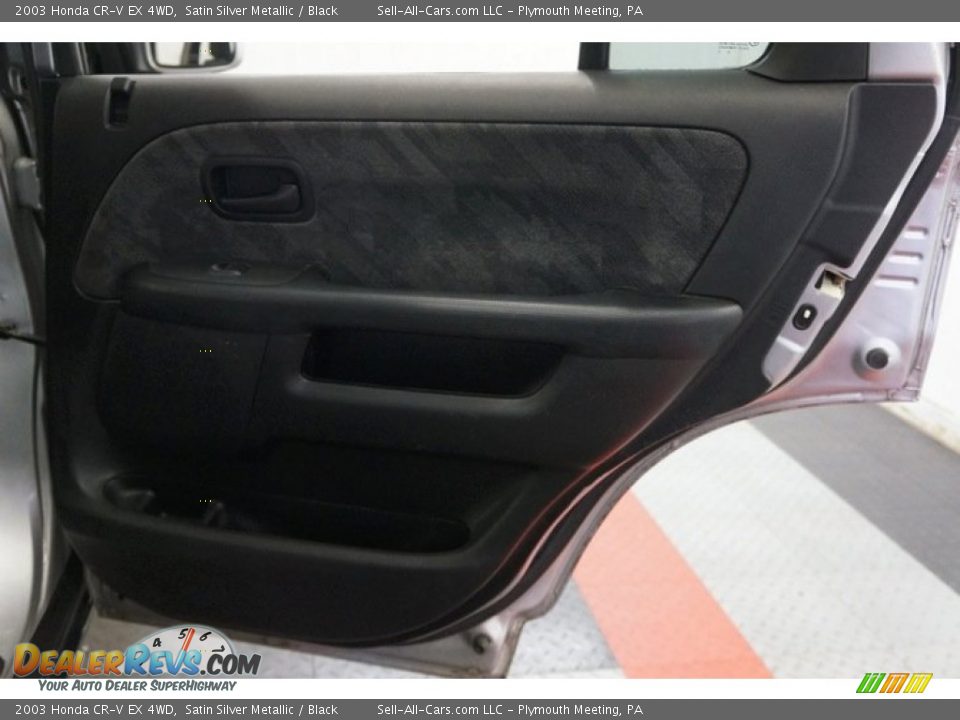 2003 Honda CR-V EX 4WD Satin Silver Metallic / Black Photo #16