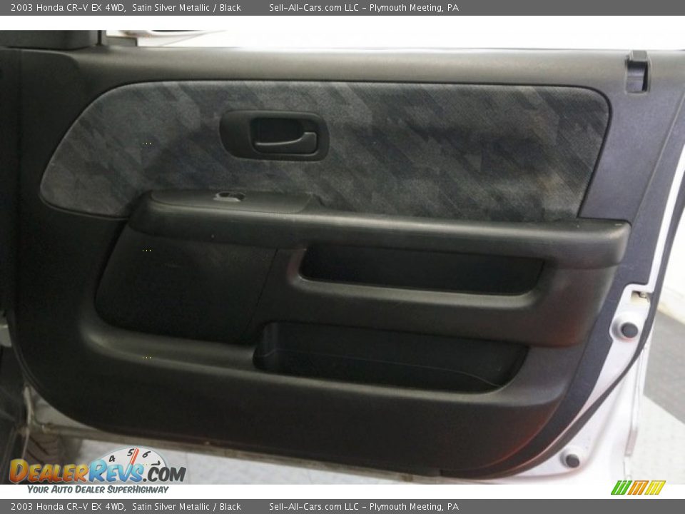 2003 Honda CR-V EX 4WD Satin Silver Metallic / Black Photo #17
