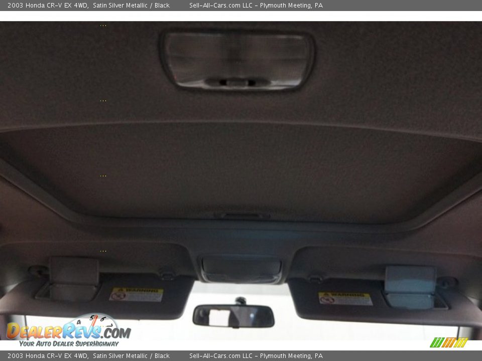 2003 Honda CR-V EX 4WD Satin Silver Metallic / Black Photo #19
