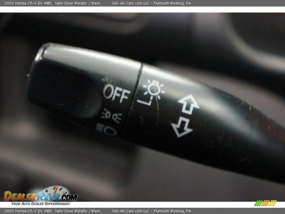 2003 Honda CR-V EX 4WD Satin Silver Metallic / Black Photo #22