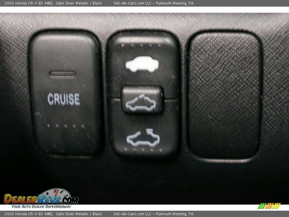 2003 Honda CR-V EX 4WD Satin Silver Metallic / Black Photo #24