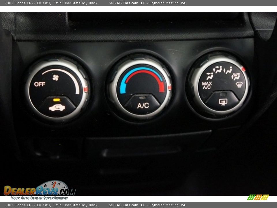 2003 Honda CR-V EX 4WD Satin Silver Metallic / Black Photo #28