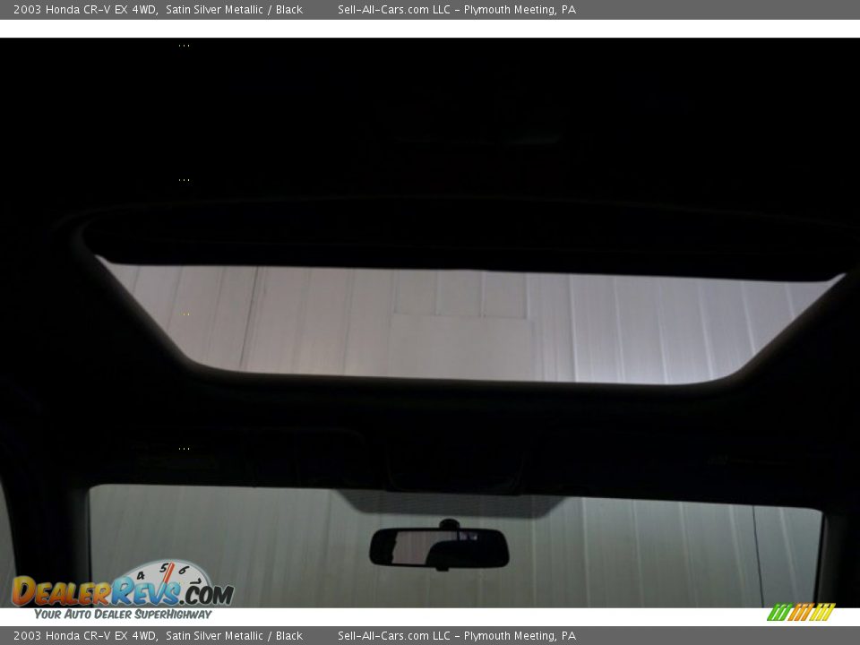 2003 Honda CR-V EX 4WD Satin Silver Metallic / Black Photo #29