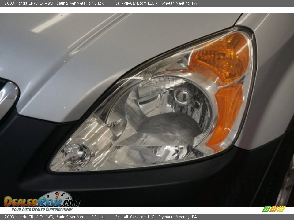 2003 Honda CR-V EX 4WD Satin Silver Metallic / Black Photo #35