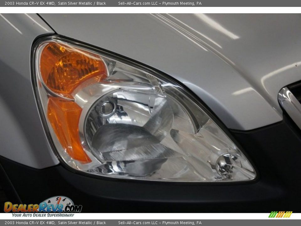 2003 Honda CR-V EX 4WD Satin Silver Metallic / Black Photo #36
