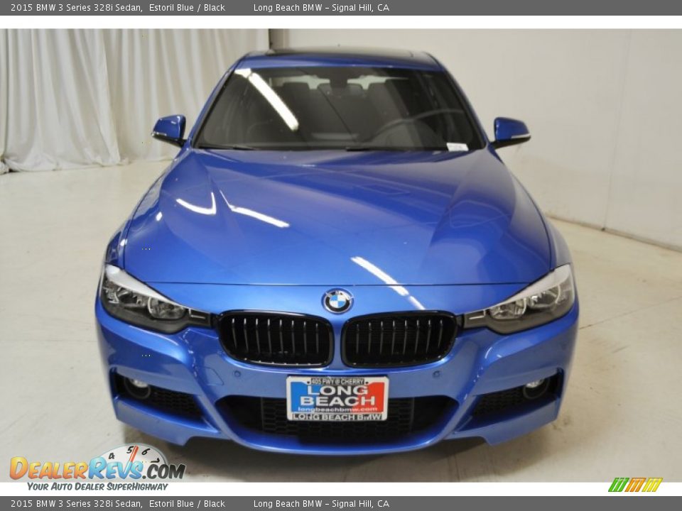 2015 BMW 3 Series 328i Sedan Estoril Blue / Black Photo #4