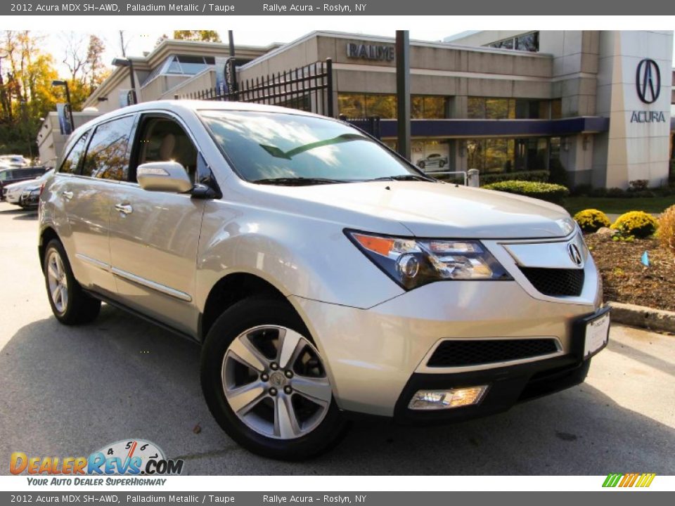 2012 Acura MDX SH-AWD Palladium Metallic / Taupe Photo #1