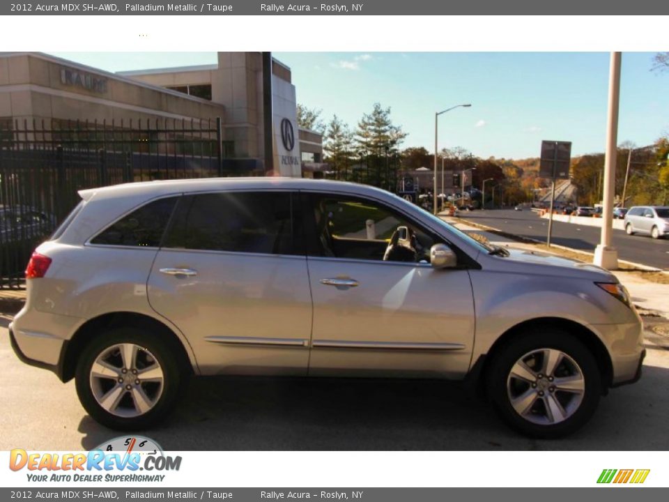 2012 Acura MDX SH-AWD Palladium Metallic / Taupe Photo #3