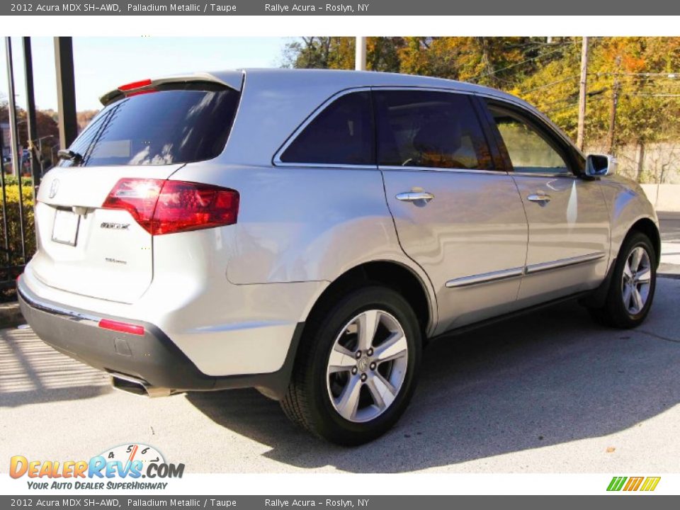2012 Acura MDX SH-AWD Palladium Metallic / Taupe Photo #4
