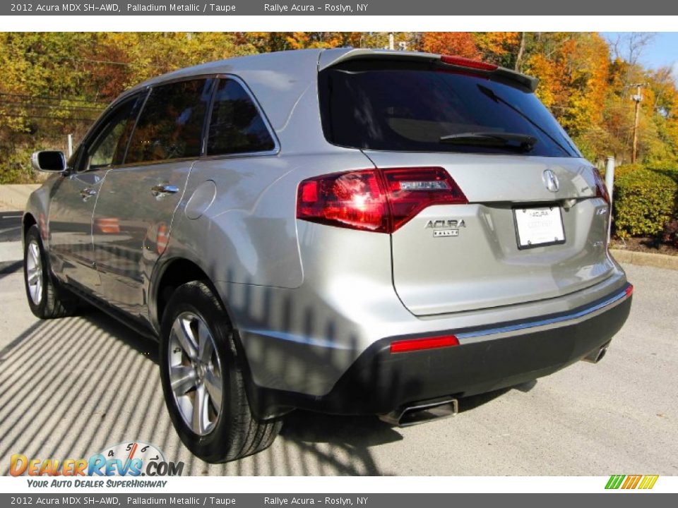 2012 Acura MDX SH-AWD Palladium Metallic / Taupe Photo #6