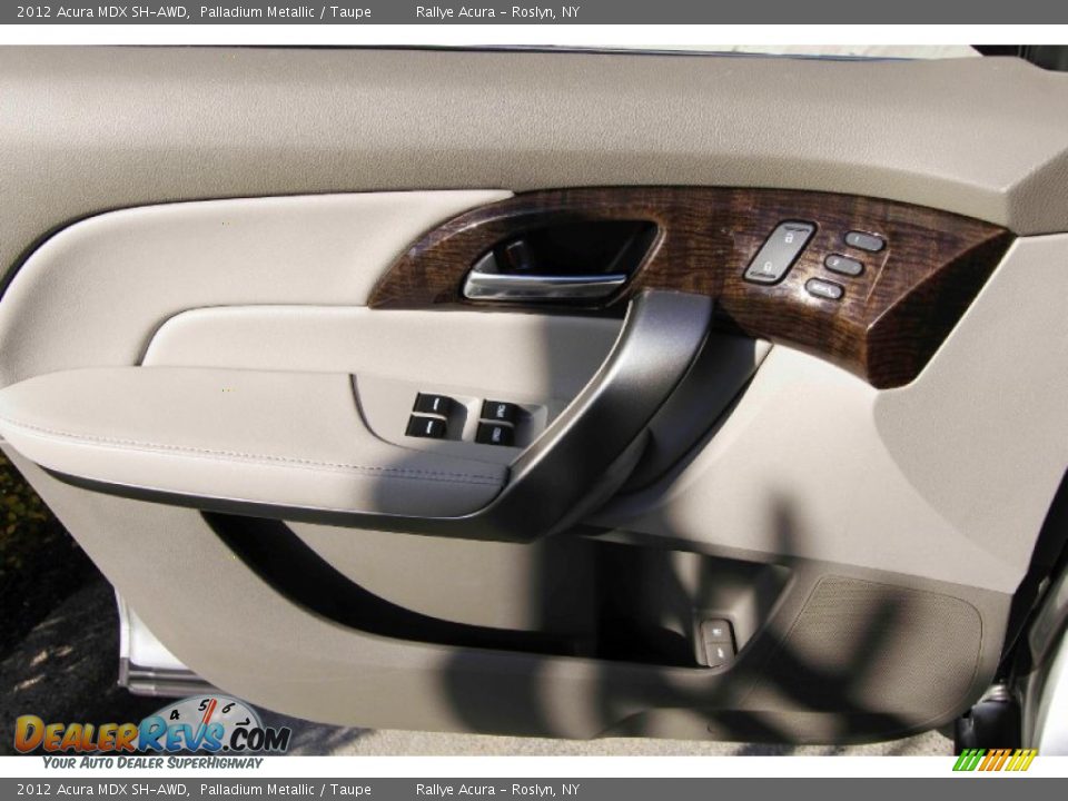 2012 Acura MDX SH-AWD Palladium Metallic / Taupe Photo #7
