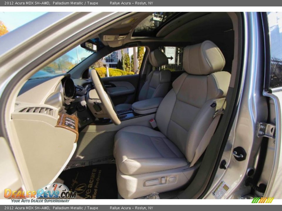 2012 Acura MDX SH-AWD Palladium Metallic / Taupe Photo #8