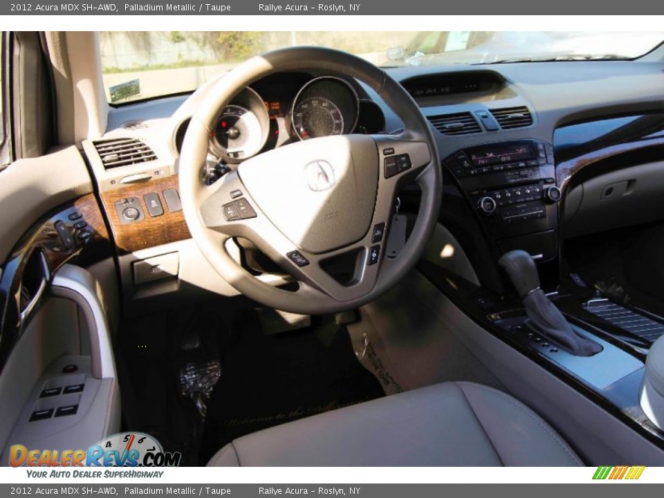 2012 Acura MDX SH-AWD Palladium Metallic / Taupe Photo #9
