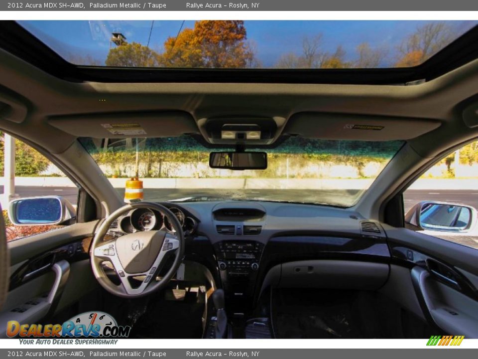 2012 Acura MDX SH-AWD Palladium Metallic / Taupe Photo #10