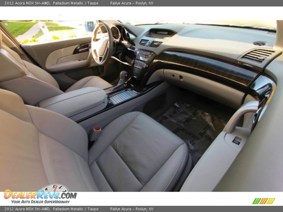 2012 Acura MDX SH-AWD Palladium Metallic / Taupe Photo #12