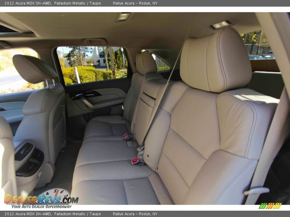 2012 Acura MDX SH-AWD Palladium Metallic / Taupe Photo #16
