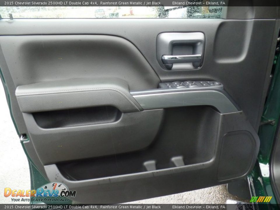 Door Panel of 2015 Chevrolet Silverado 2500HD LT Double Cab 4x4 Photo #16