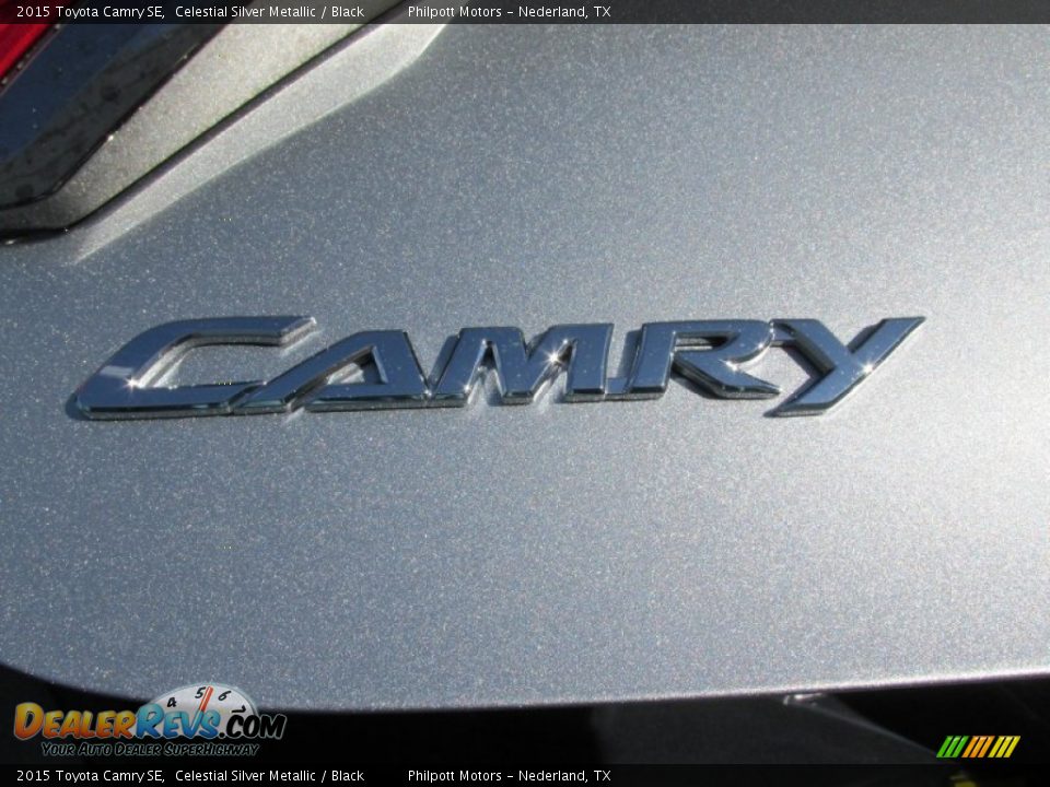 2015 Toyota Camry SE Celestial Silver Metallic / Black Photo #14