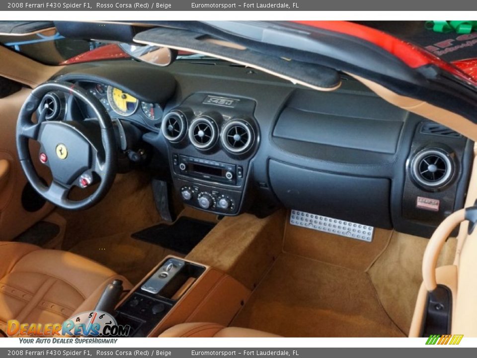 Dashboard of 2008 Ferrari F430 Spider F1 Photo #7