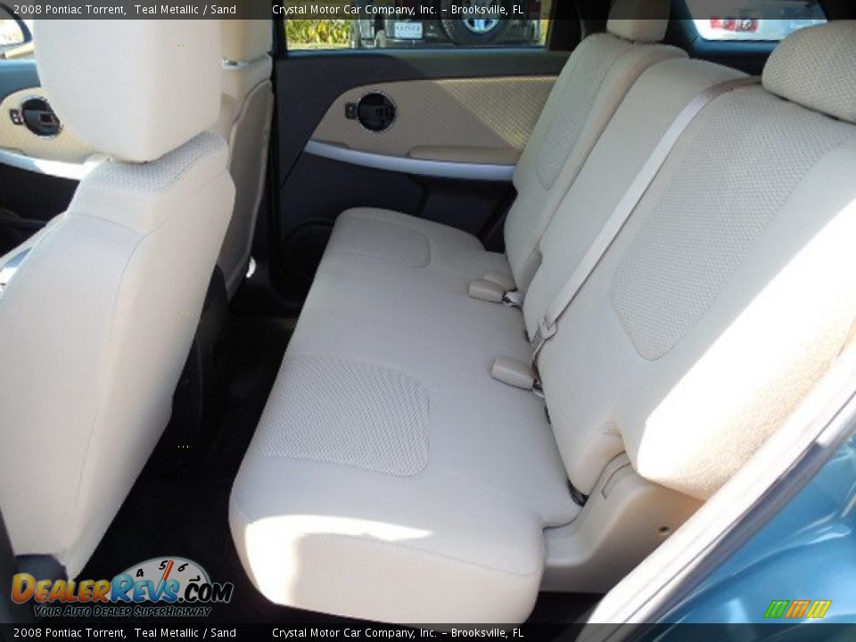 2008 Pontiac Torrent Teal Metallic / Sand Photo #5