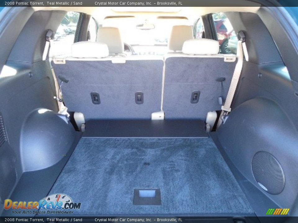 2008 Pontiac Torrent Teal Metallic / Sand Photo #7