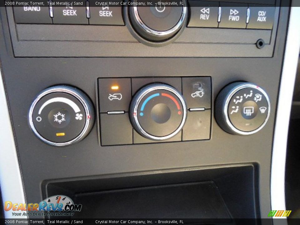 2008 Pontiac Torrent Teal Metallic / Sand Photo #21